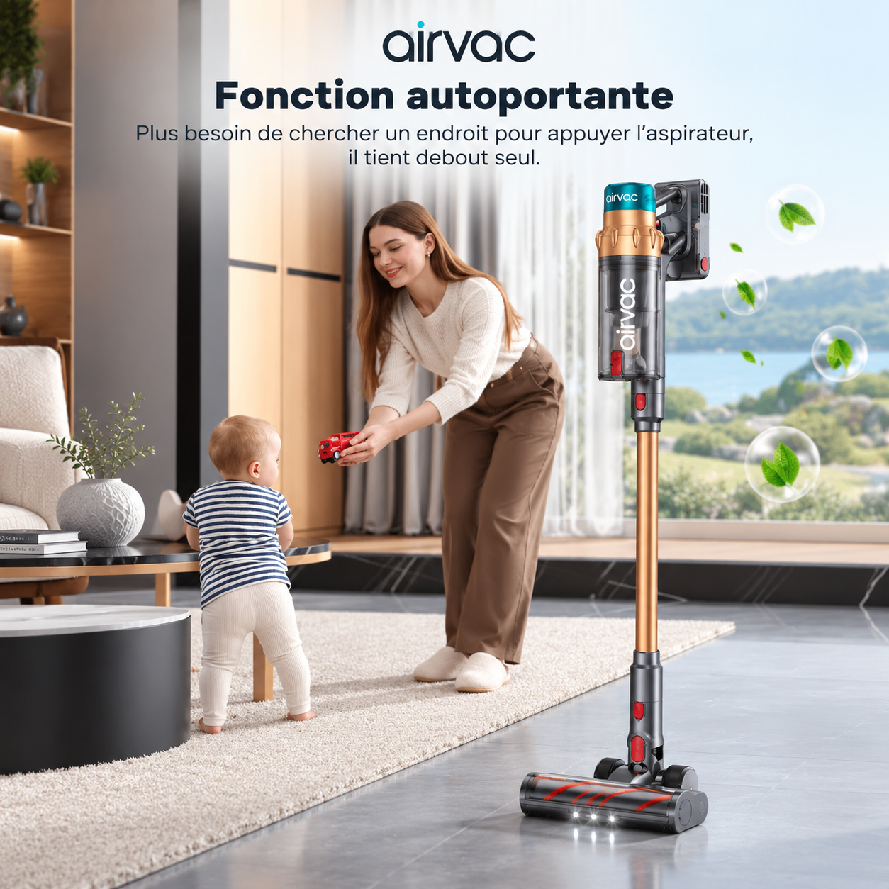Aspirateur balai sans fil Airvac V18