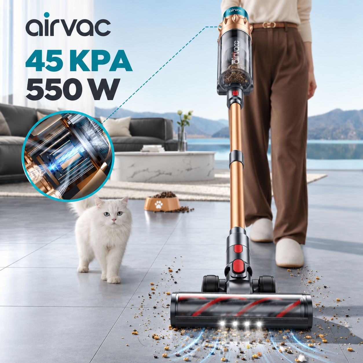 Aspirateur balai sans fil Airvac V18